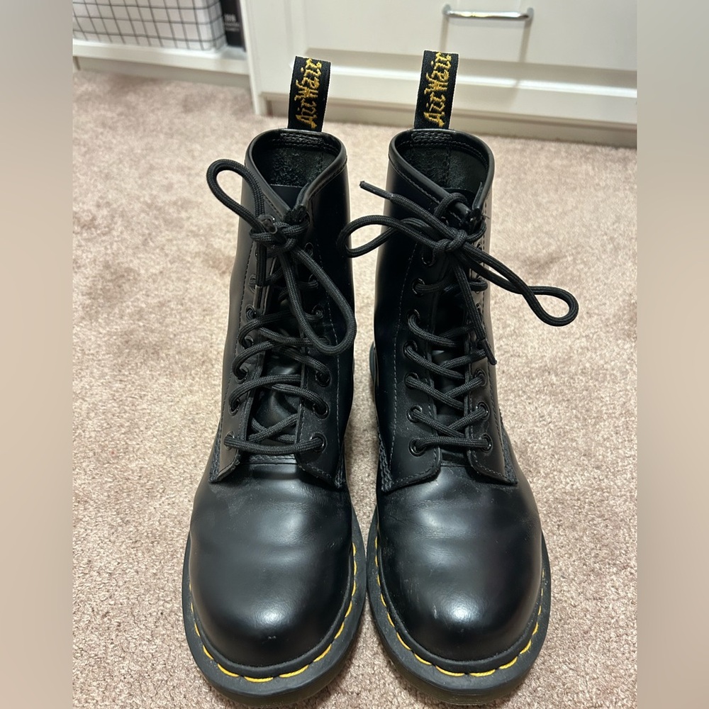 Dr. Martens Black Lace Up Boots
